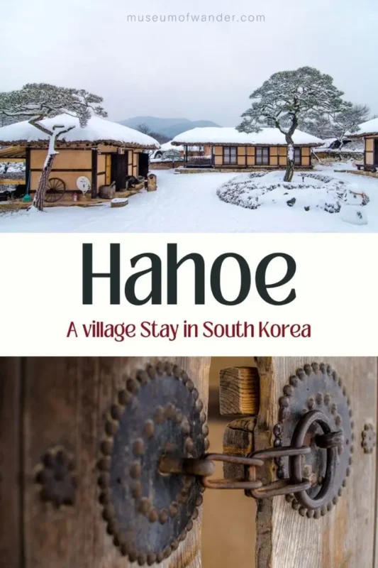 Hahoe folk village