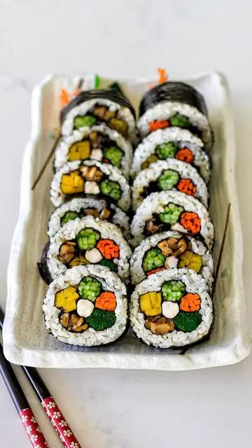 vegan gimbap