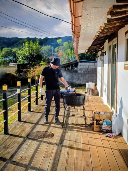 Korean countryside Chuseok