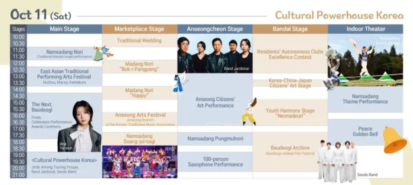 Celebrate the Magic of Korea 🎭 Unforgettable Anseong Namsadang Baudeogi Festival 2025