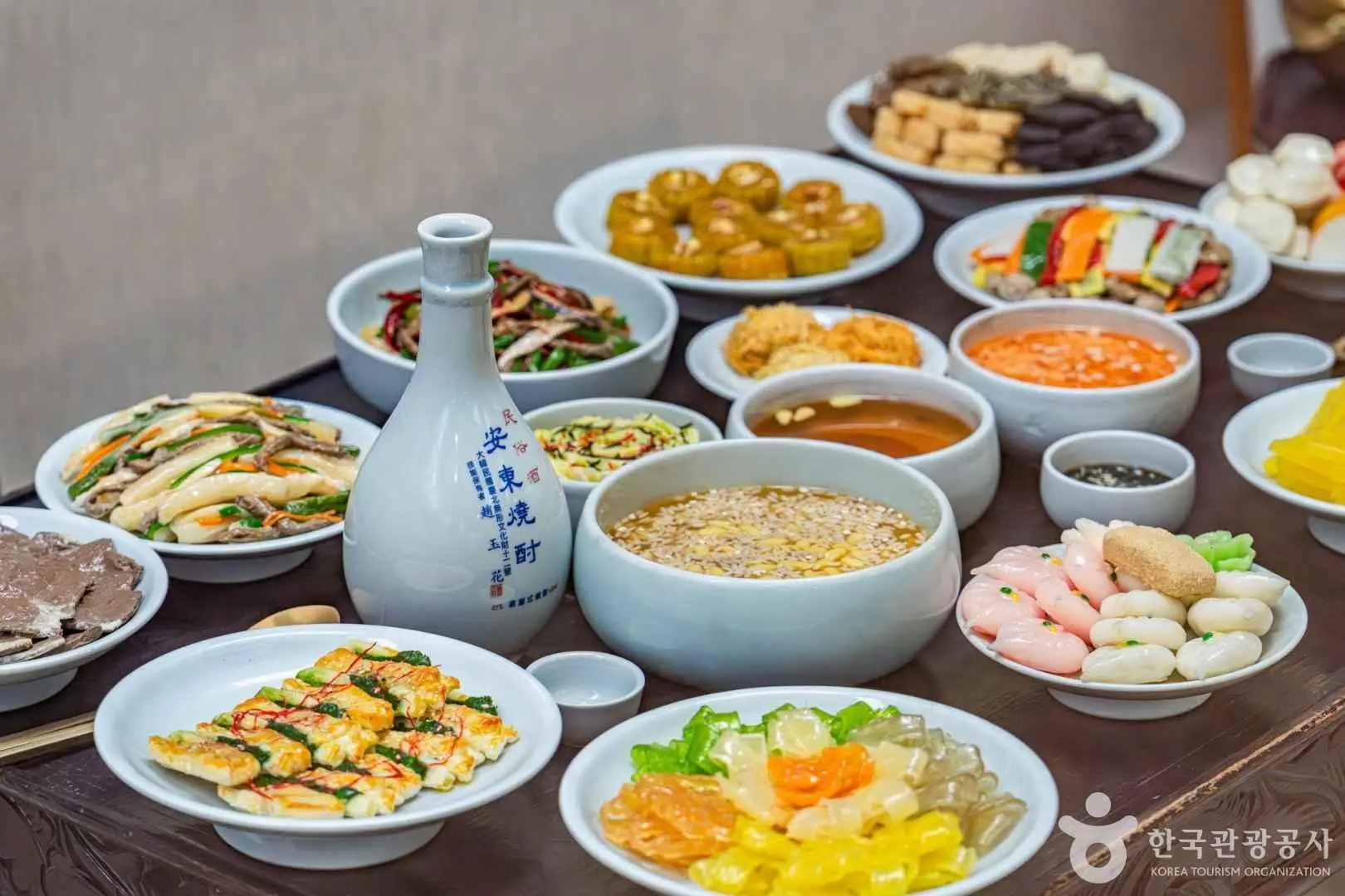 Andong Traditional Food - Andong Soju