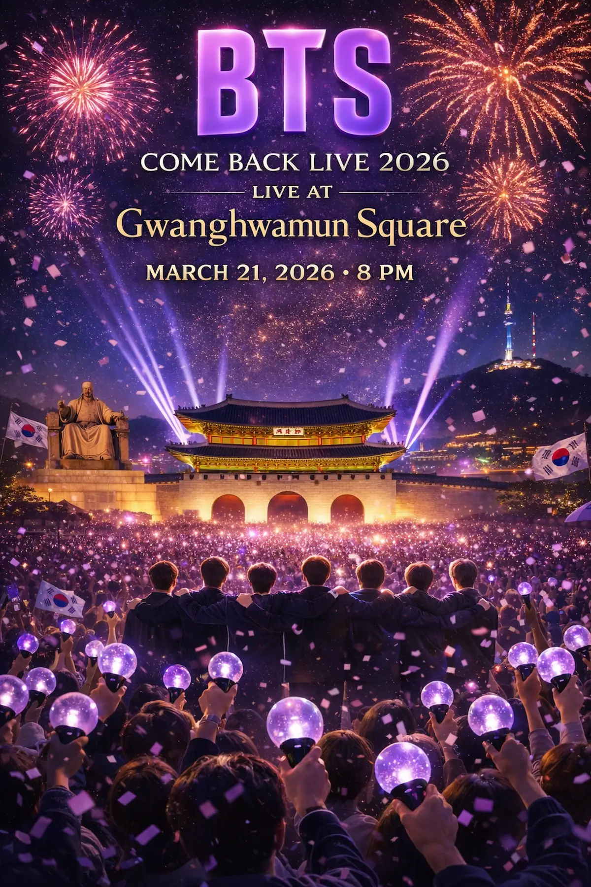 BTS Comeback Live 2026