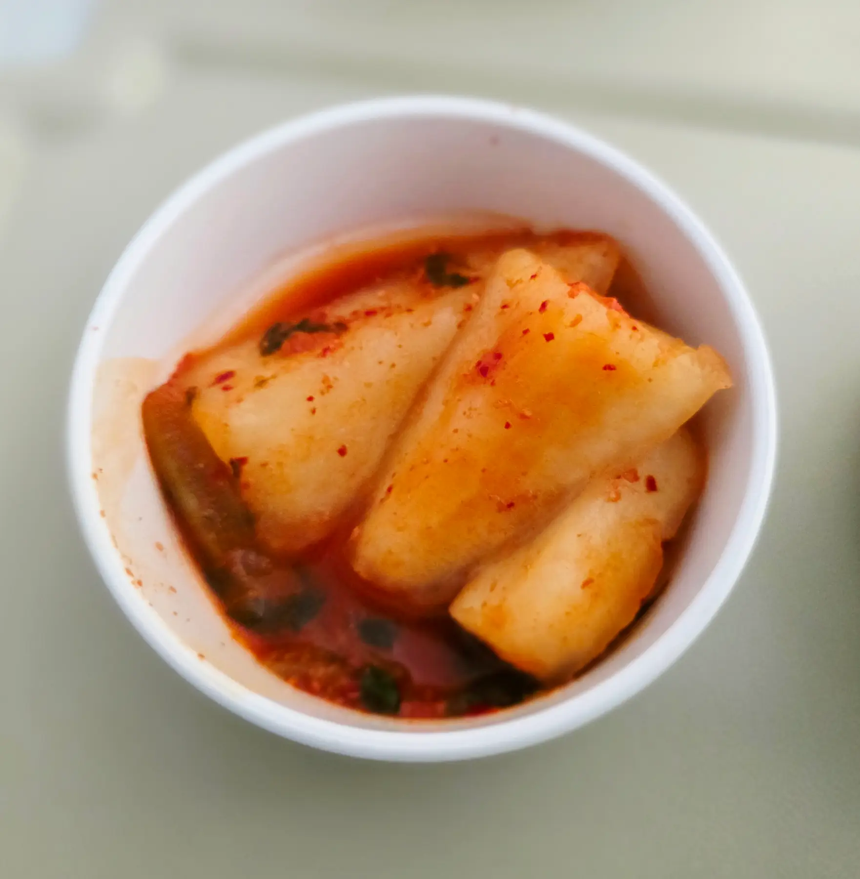 Korean hospital meal