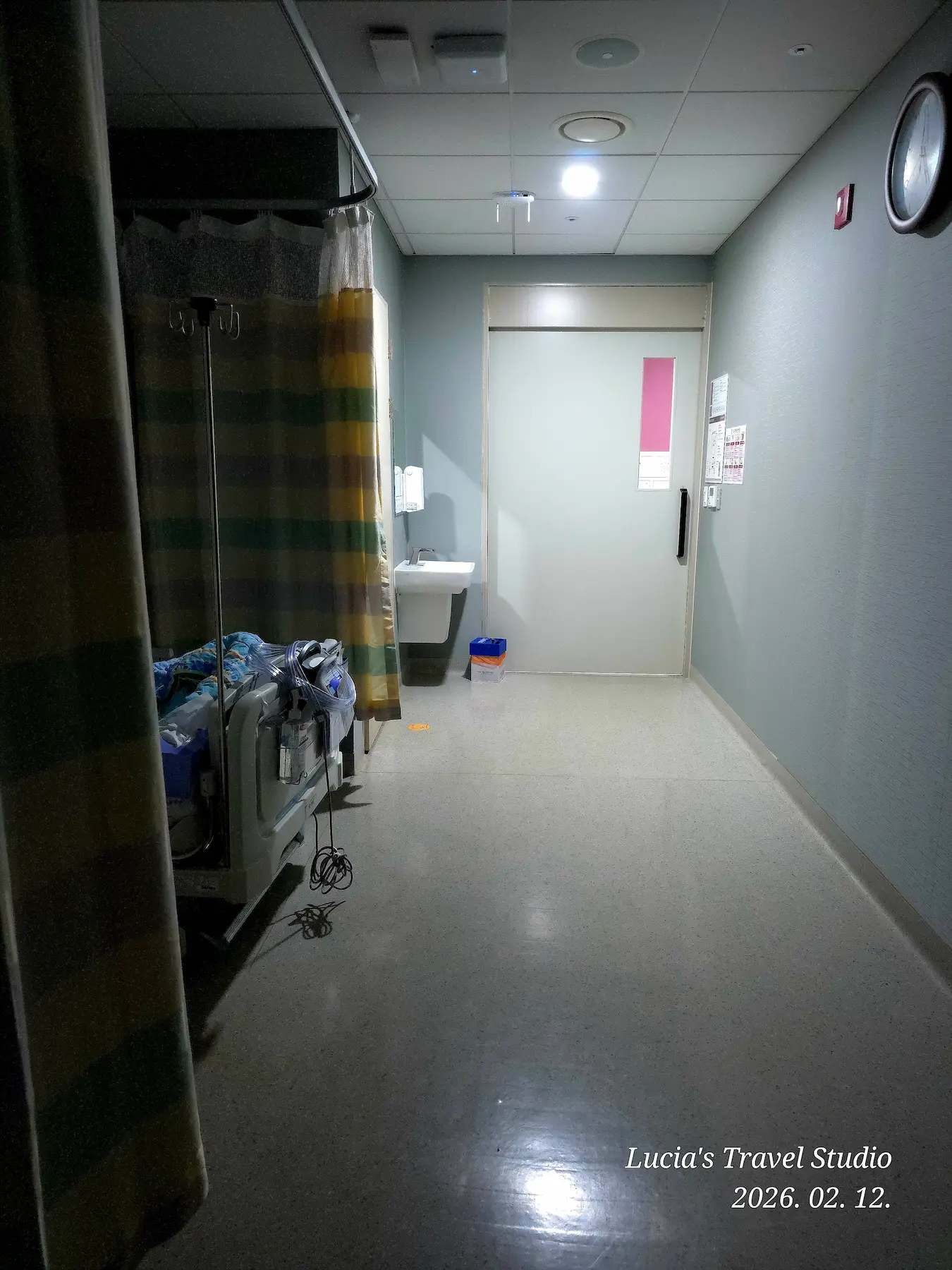 Hospital stay in Korea