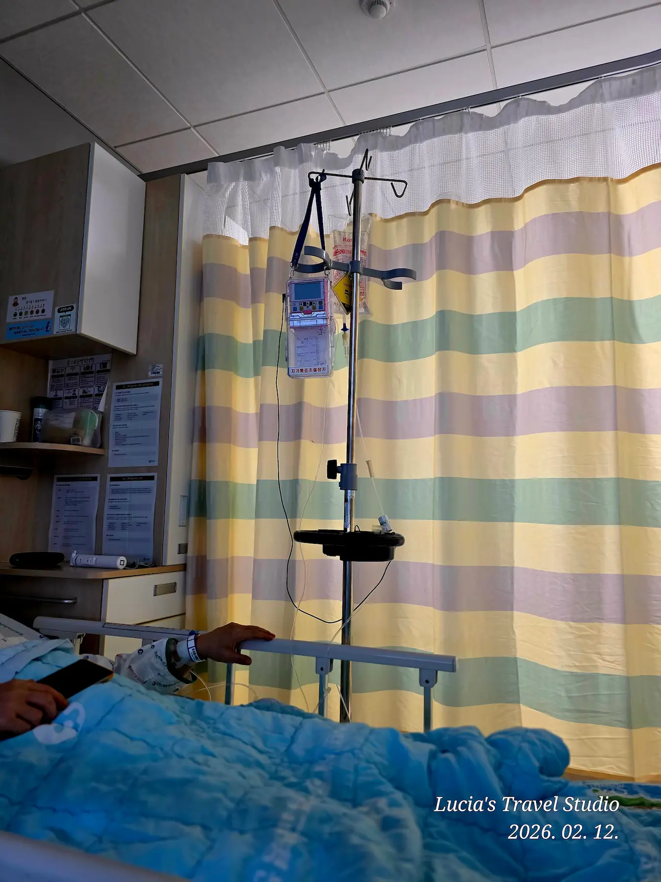 Hospital stay in Korea