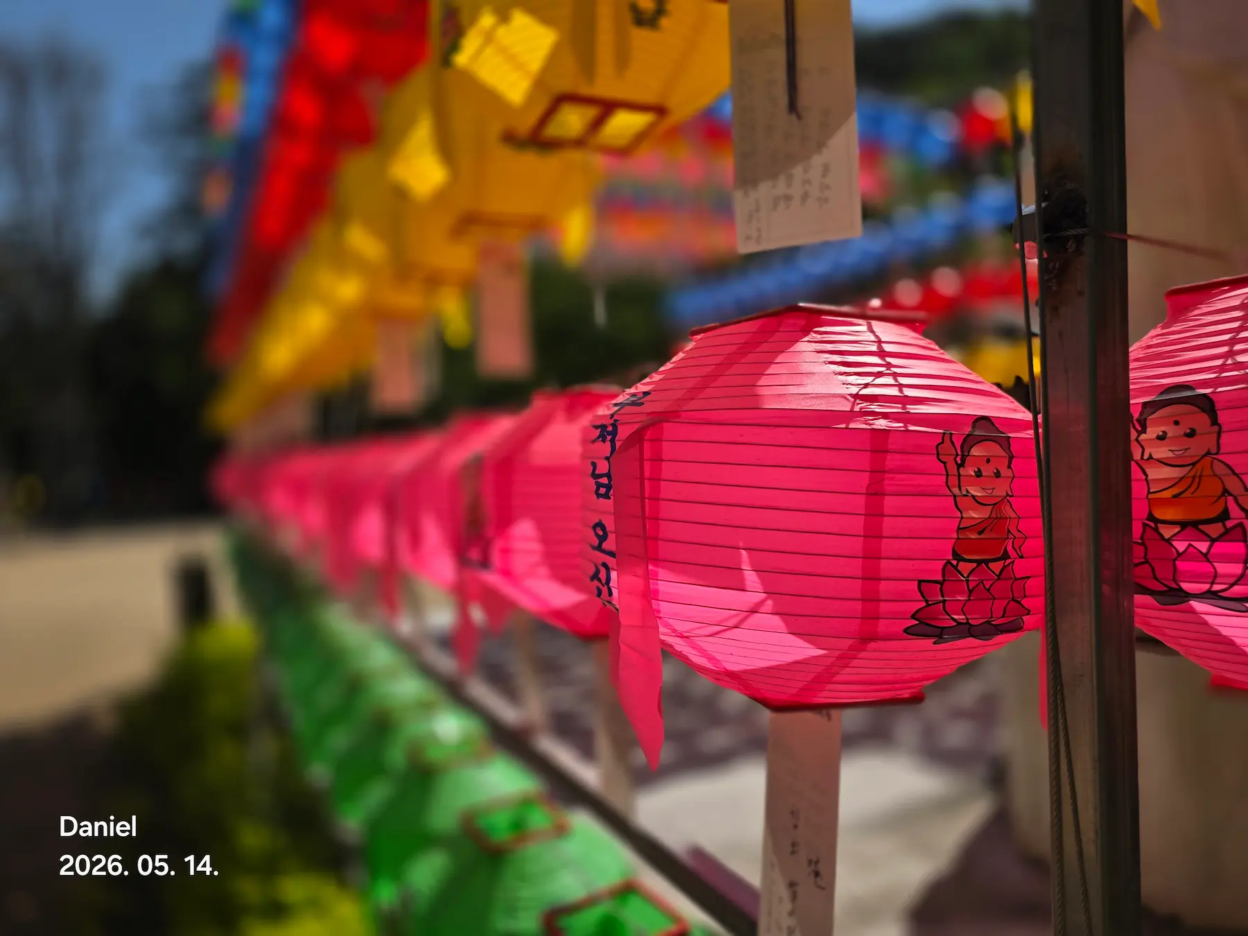 Lantern, Korean Temple