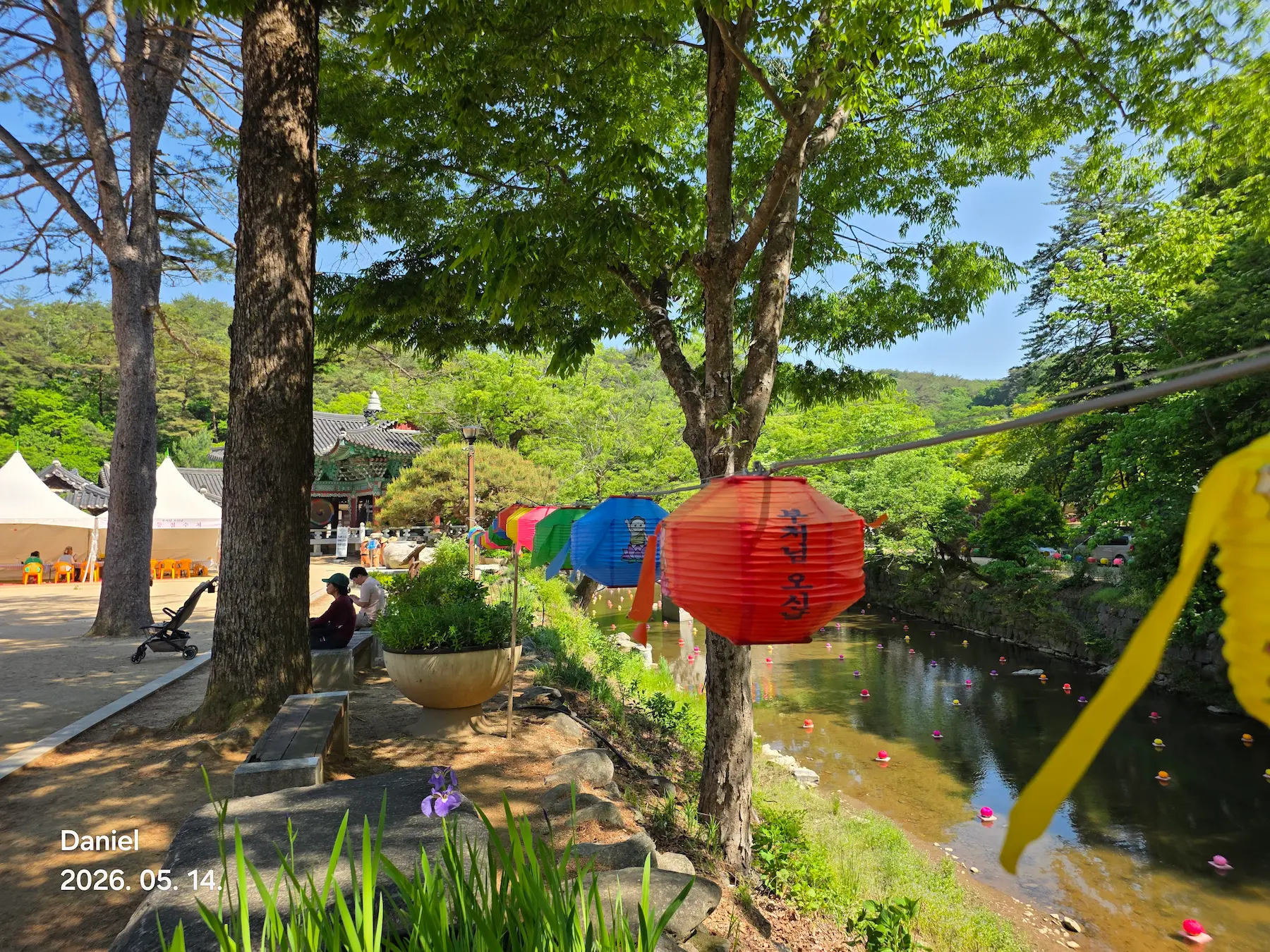 Lantern, Korean Temple