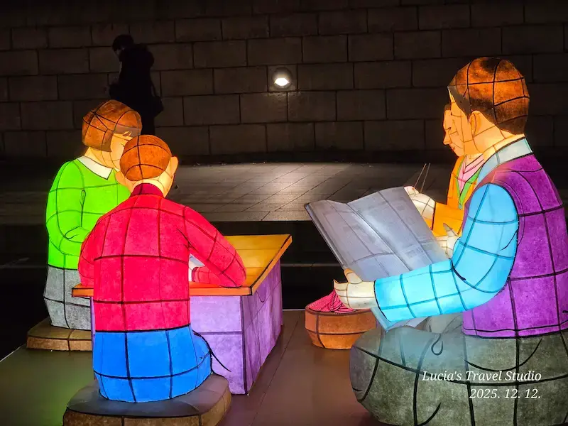 Seoul Lantern Festival 2025 at Cheonggyecheon Stream — A Magical Winter Night Walk in Seoul